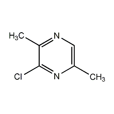 3-氯-2,5-二甲基吡嗪结构式